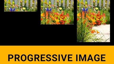 Progressive image: How to create progressive image in 1 minute