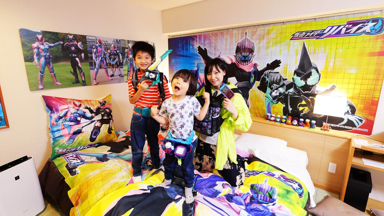 仮面ライダーリバイスルームに泊まってきた 池の平ホテル