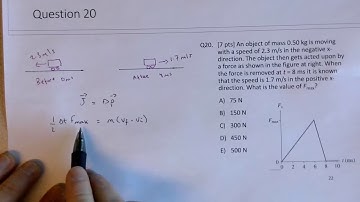 Impulse Momentum Review - Final Exam