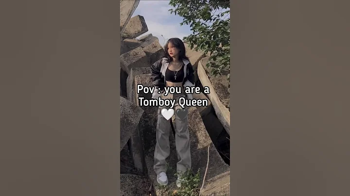 Pov : you are a tomboy girl 🖤🤍👑#aesthetic#cute#tomboy #black#fypシ゚#shorts#millon #viral#ytshorts ||