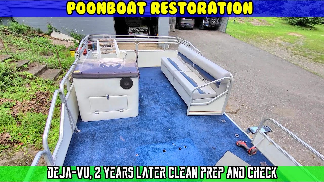 Pontoon boat repair (Part 7) Deja-Vu FINALLY finishing the Pontoon