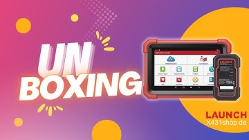 Unboxing of Launch CRP919X BT Diagnostic Scanner