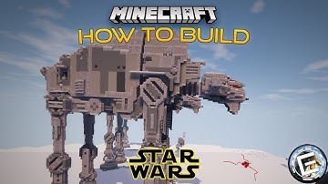 First Order AT-M6 | Minecraft Star Wars tutorial (2:1 Scale)