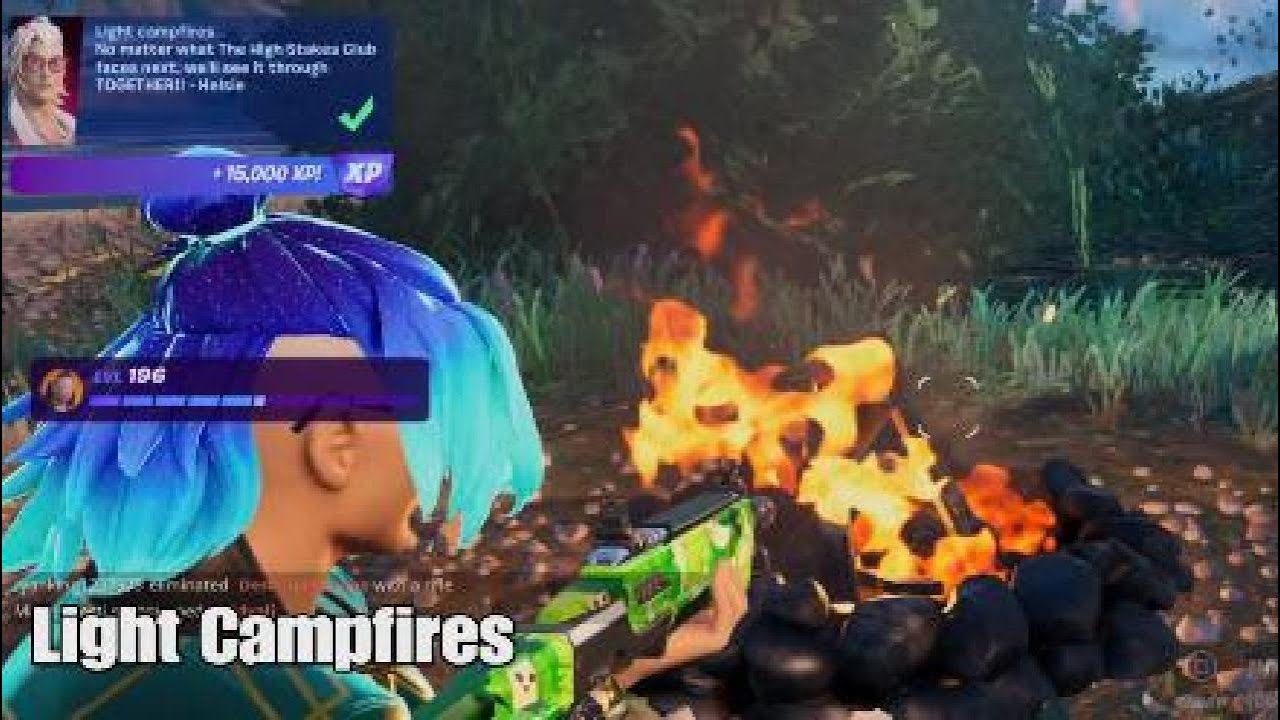 Easily Light Campfires Fortnite Fortnitemares Quest YouTube