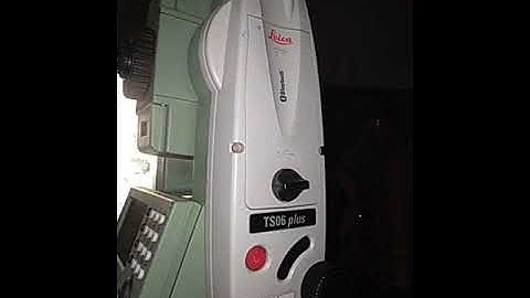 Ts06 plus leica stn setup( orientation in angle) pk