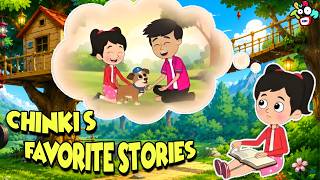 Chinki's Favorite Stories | Funny Stories | English Cartoon | Moral Stories | PunToon Kids