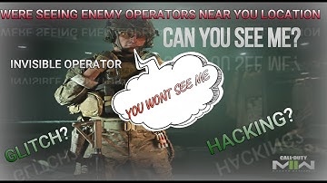 Invisible Player Takes Out Squad In DMZ(Ashika Island) Hacking/Glitch???