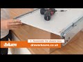 Blum Tandembox Antaro - shallow replacement kitchen drawer box - 1 of 3    Assemble the drawer box