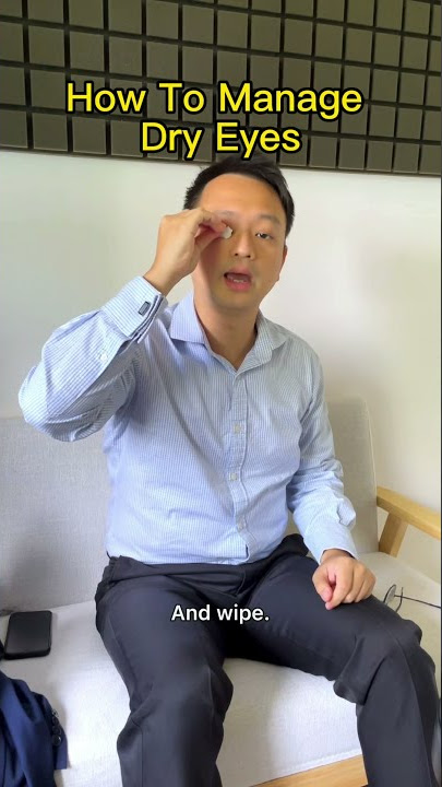 HOW TO MANAGE DRY EYES #dryeyes #eyecare #eyecaretips