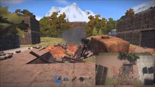 Catraz - Rust Experimental - Rocketlauncher Testing / Fun!