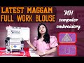 Latest Maggam Work Blouse Designs/Latest Aari Work Blouse Design #shorts feed #shorts#trending