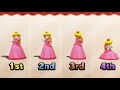 Mario Party: The Top 100 - Peach vs Mario vs Luigi vs Daisy - Minigames