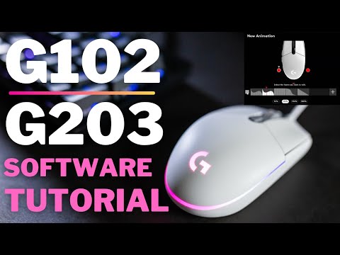 Logitech G102/G203 Mouse GHUB Quick Tutorial (Software)