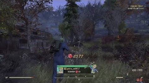 Fallout 76 - low level pvp with my low level trash build