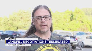 Russell County Board of Supervisors terminates landfill negotiations