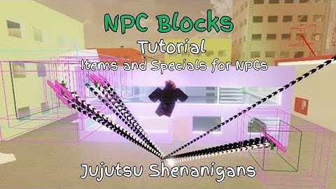(Jujutsu Shenanigans) NPC Blocks Tutorial | JJS Free Build