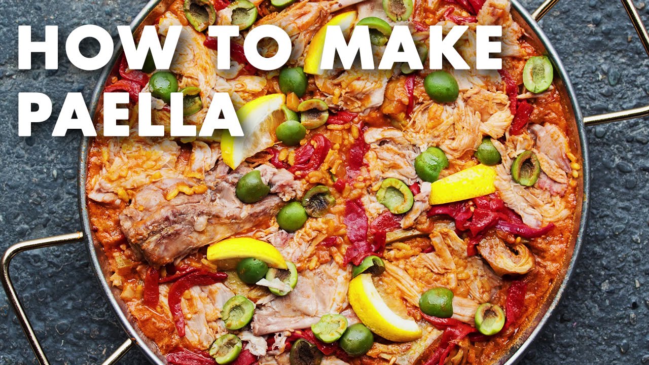 How To Make Paella Technique Video Youtube