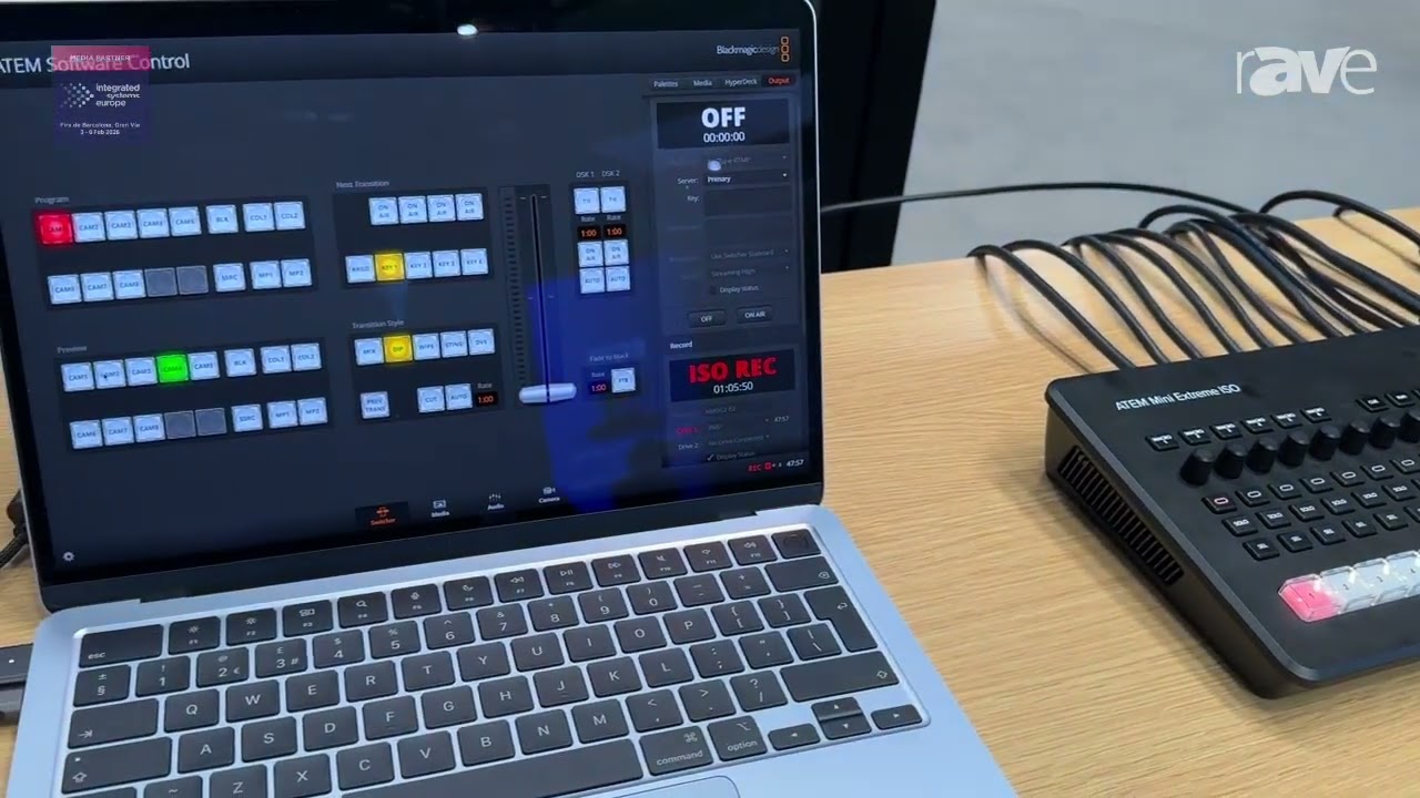ISE 2026: Blackmagic Design Shows ATEN Mini Extreme ISO G2 Switcher