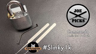 [75] Commando Laminated Padlock Picked for #Slinky1k