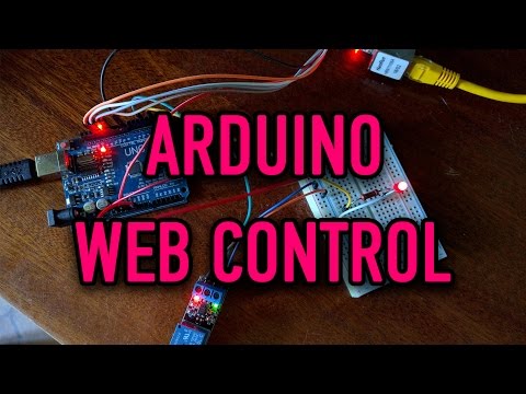 Arduino Web Control | Yii2 + WebSocket(Ratchet) + aREST + ENC28J60 mini
