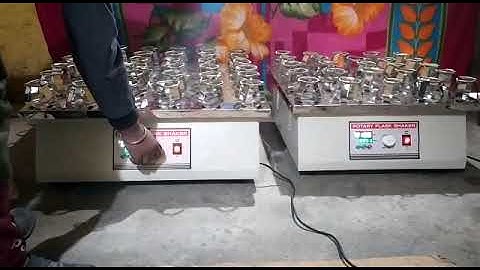 How operate Rotary Flask Shaker - Manisto Make