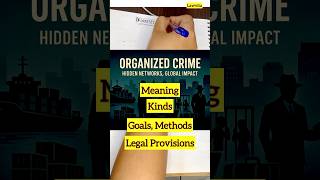 Organised Crimes Meaning and Kinds Explained