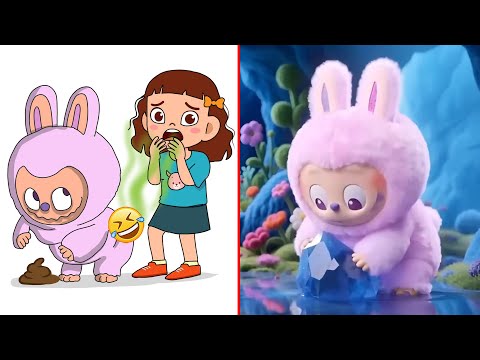 أغنية لابوبو رسم ميم مضحك