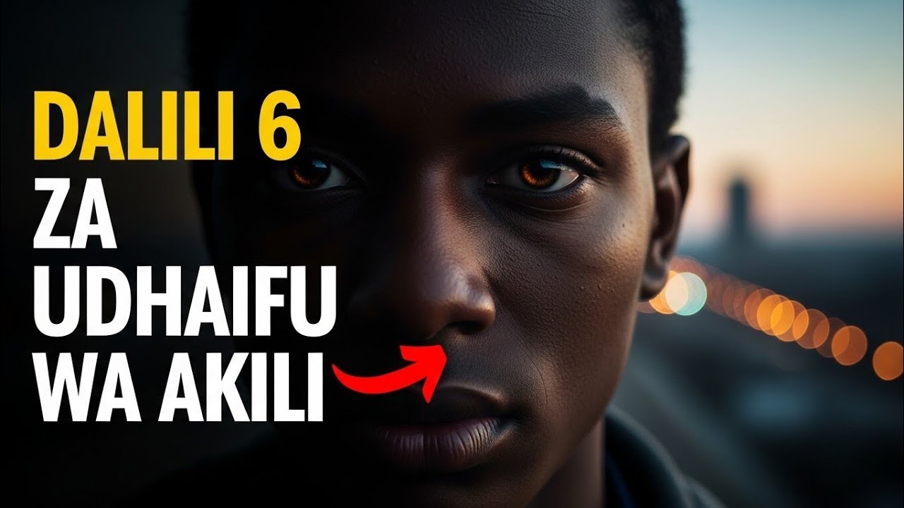 6 DALILI ZA UDHAIFU WA KIHISIA NA KIMAWAZO (PSYCHOLOGICALLY WEAK)