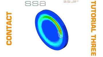 SIMULIA Abaqus Contact Tutorial 3