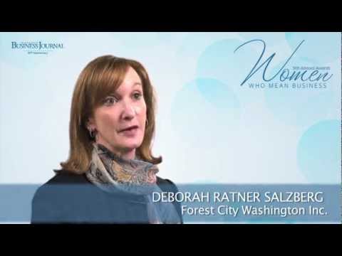 Women Who Mean Business - Deborah Ratner Salzberg, Forest City ...
