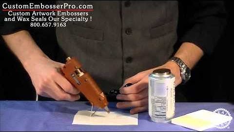 Custom Embosser Pro: How To Make a Wax Seal Impression