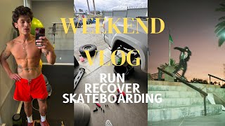 Weekend Vlog | Skating, Running, Ice Baths, and Car Maintenance!