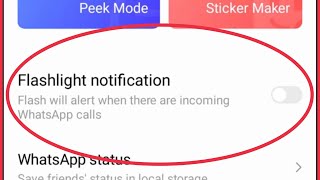 How To Turn ON Flashlight Notification in WhatsApp Calls & Alert On itel || Infinix Mobile screenshot 2