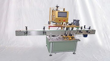 Inline plastic bottles screw capping machine teaching video step by step operate capper equipment