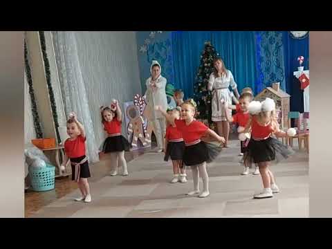 Танок зі сніжками Друга молодша група