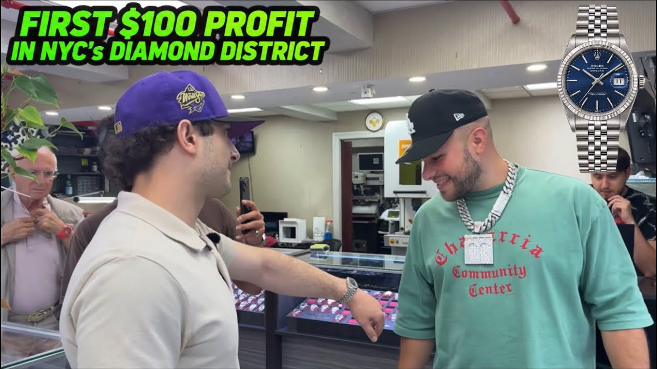 My 3rd Time in NYC’s Diamond District…Moses Gave Me My First $100 Profit 