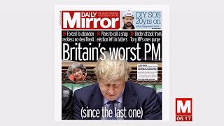 Brexit: Boris Johnson suffers 3 crushing defeats (UK) - BBC News - 5th September 2019