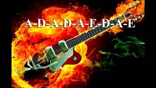 Rockabilly Guitar Backing Track In A. 166 bpm