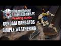 Gundam Assemble Painting Guide: Barbatos and Simple Weathering Techniques