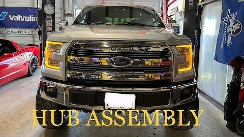 2015-2017 FORD F 150 4X4 HUB ASSEMBLY REPLACEMENT