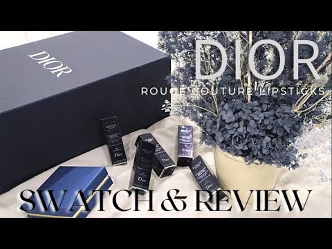 Review Son Dior Màu 772 - [SWATCH & REVIEW] Trải Nghiệm Dòng Son Dior Mới - DIOR ROUGE COUTURE REFILLABLE LIPSTICKS
