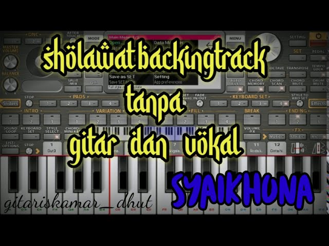 Sholawat syaikhona chord Lirik Sholat