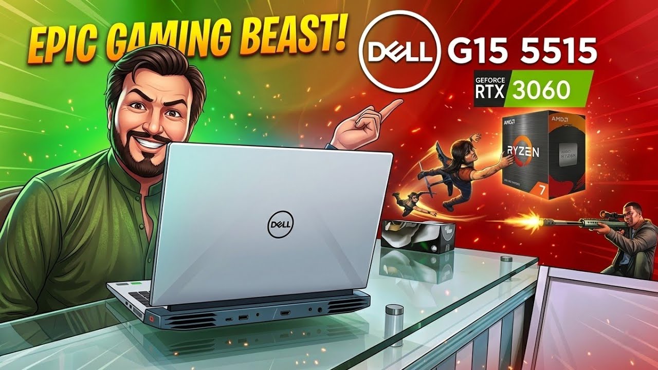 The Dell G15 5515 RTX 3060 - A STEAL in 2025? (Review) - YouTube