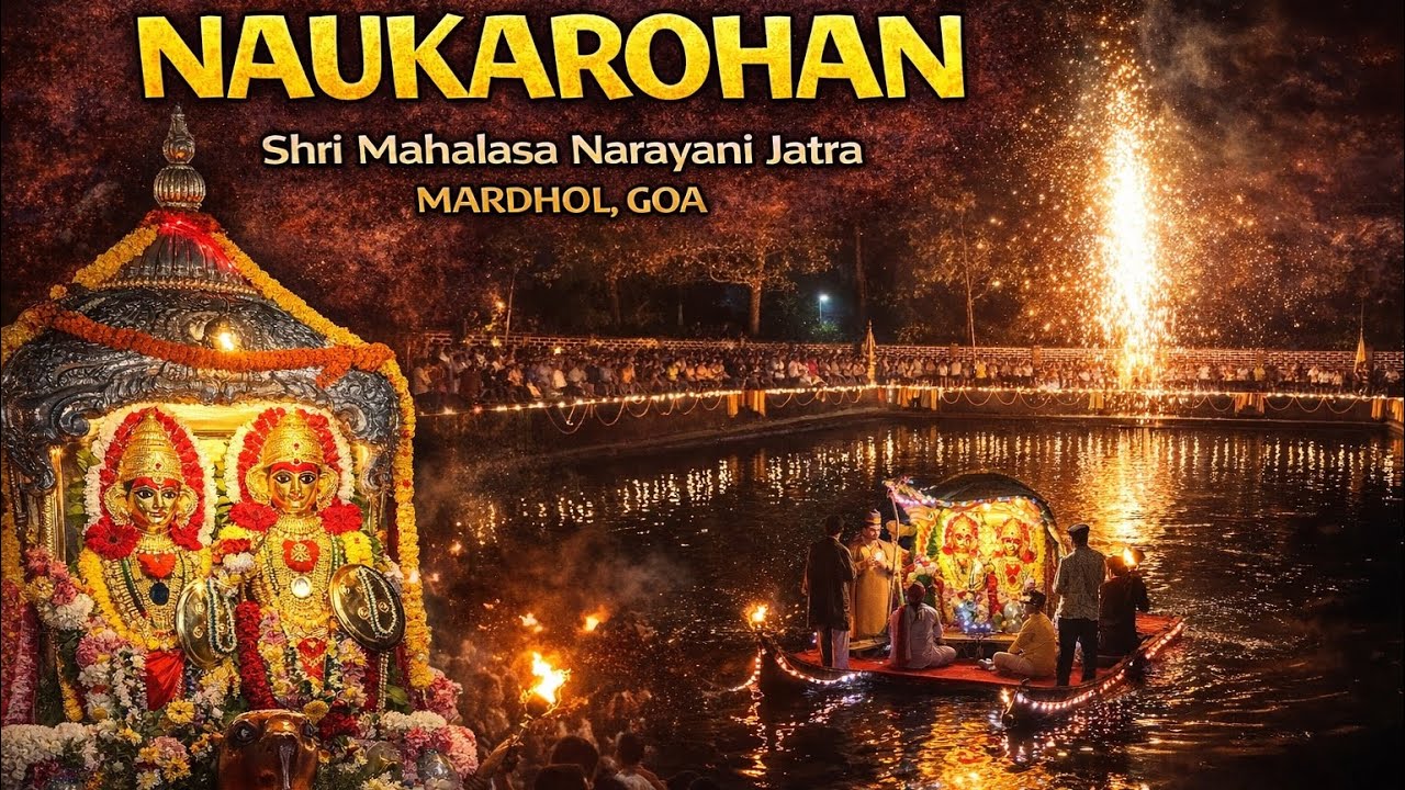 Naukarohan | Mahalasa Jatra |  Shree Mahalasa Narayani Devasthan | GOA's Festival 2026!