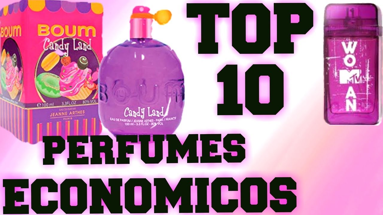 TOP 10 PERFUMES ECONOMICOS/MORO LOVE💕 - YouTube