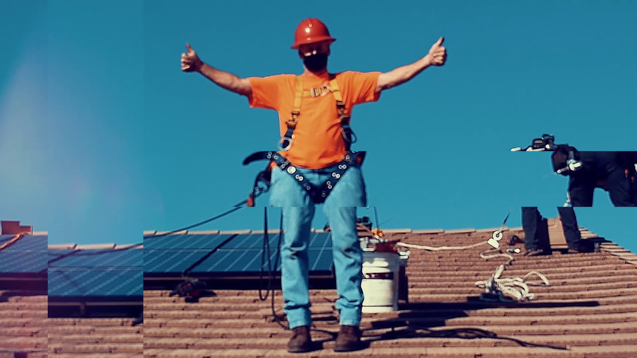 Solar Panel Installation - YouTube