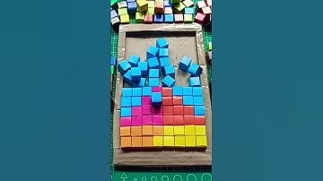 ✨ Mosaic Cube Paper Origami #shorts