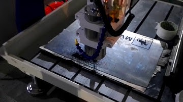 Mini desktop AKG6090 cnc router DSP wood working test video for Roman