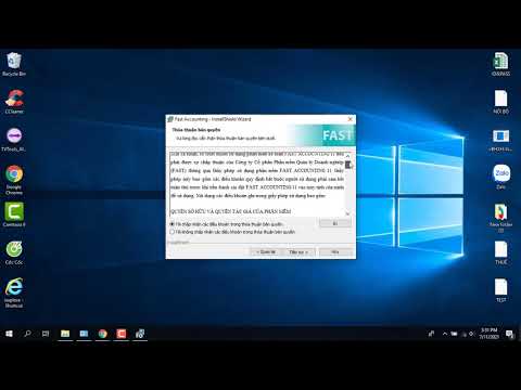 #1 Hướng dẫn cài đặt phần mềm kế toán Fast Accounting 11 | Học kế toán Online Mới Nhất