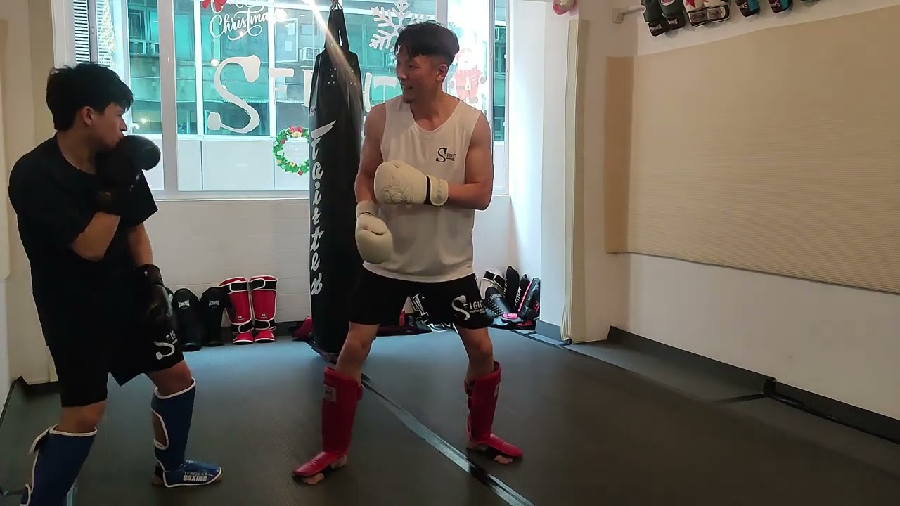 Clinching punches at s-fight MartialArts hk🥊